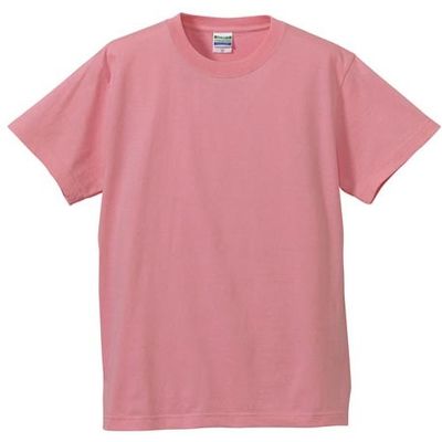United Athle（ユナイテッドアスレ） 5001綿Tシャツ XL ピンク 1包（3枚入） キャブ（直送品）