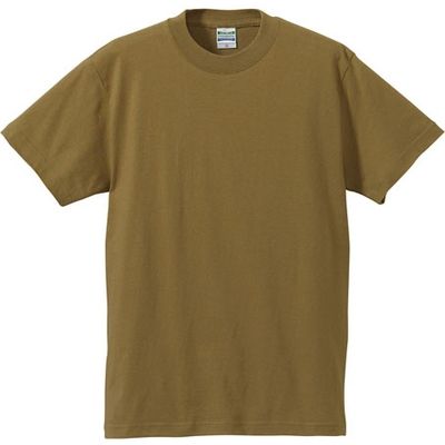 United Athle（ユナイテッドアスレ） 5001綿Tシャツ XL サンドカーキ 1包（3枚入） キャブ（直送品）