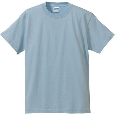 United Athle（ユナイテッドアスレ） 5001綿Tシャツ 3L ライトブルー 1包（3枚入） キャブ（直送品）