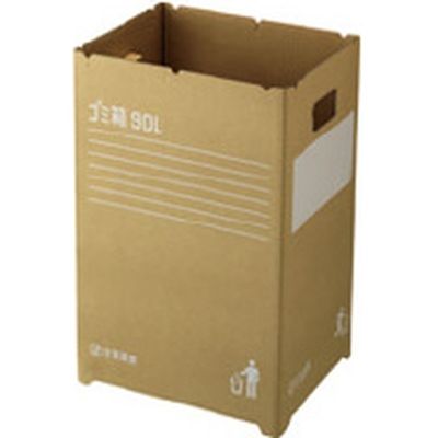 リス ダンボールゴミ箱 90L 2枚入 GGYC727（直送品）