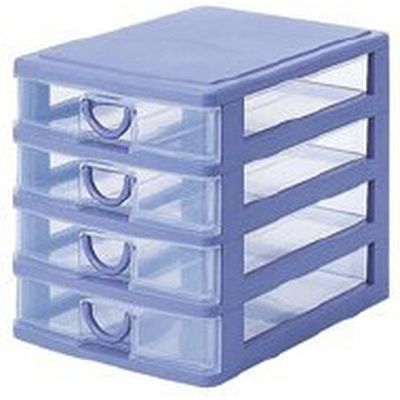 サンコープラスチック レターケース エルピス Sブルー AL-4 SB（直送品）