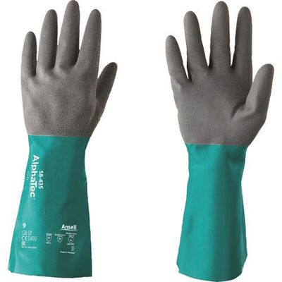 アンセル・ヘルスケア・ジャパン アンセル 耐薬品手袋 アルファテック 58ー435 Sサイズ 58-435-7 1双 149-6894（直送品）
