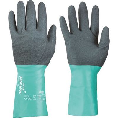 アンセル・ヘルスケア・ジャパン アンセル 耐薬品手袋 アルファテック 58ー128 Lサイズ 58-128-9 1双 149-6907（直送品）