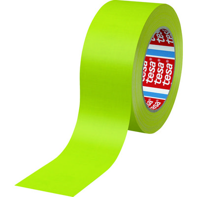 テサテープ tesa 補修用布テープ 蛍光イエロー 25mmx25m 4671-25-25-FY 1巻 160-8080（直送品）