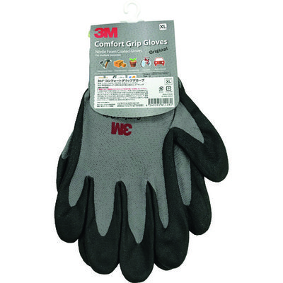スリーエム ジャパン 3M 一般作業用コンフォートグリップグローブ グレー XLサイズ GLOVE GRA XL 1双 161-5941（直送品）