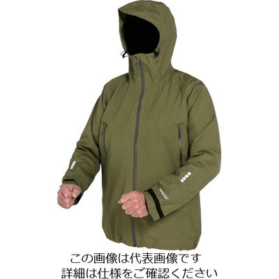 トラスコ中山 TRUSCO ゴアテックスワークレインウェア カーキ 3L GXPW-3L-OD 1着 161-2597（直送品）