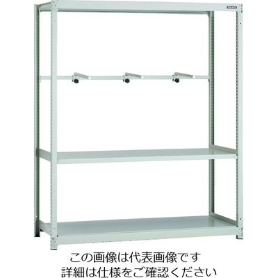 トラスコ中山 TRUSCO スチールラック M2型軽中量棚 860X600XH1800 3段 アーム1段 単体 M2-6363-A1 1台（直送品）