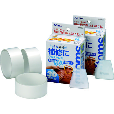 ニトムズ クリストロン多用途クリア補修テープ30mm M5356 1個(1巻) 149-6432（直送品）