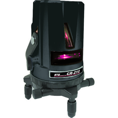 エス・ティ・エス STS 高輝度レーザー墨出器 CRー210R 1台 148-7046（直送品）