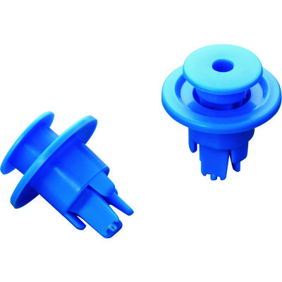 国盛化学 KUNIMORI パンロック φ6×L4 青(100個入り) 63186-0604-BL 1袋(100個) 148-9823（直送品）