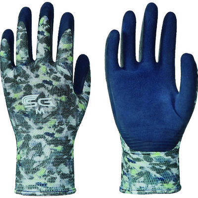 東和コーポレーション トワロン 天然ゴム背抜き手袋 SGーR107 ぼかし柄グレー M SG-R107-M 1双 137-3704（直送品）