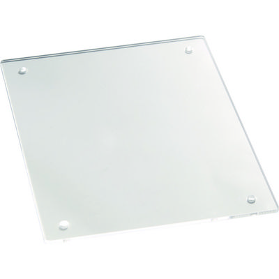 トラスコ中山 TRUSCO アクリルパネル2枚セット 厚さ2.5mm はがきサイズが入る 5mm穴 AP2.5-PC-5 1セット(2枚)（直送品）