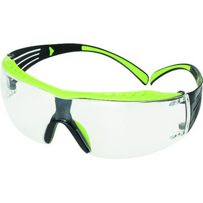 スリーエム ジャパン 3M セキュアフィット 保護めがね クリア SF401XAFーGRN 1個 161-1843（直送品）