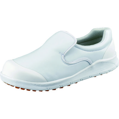 シモン 耐滑・防菌・防カビ 厨房向けスニーカー SC117白 24.5cm SC117WH-24.5 1足 161-0769（直送品）