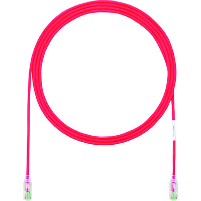 パンドウイットコーポレーション PANDUIT カテゴリ6細径パッチコード 0.5m 赤 UTP28SP0.5MRD 1本 148-7348（直送品）