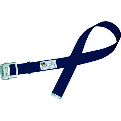 TRUSCO 胴ベルト用替ベルト 幅50mmX長さ1200mm ブラック アルミ製スライドバックル付 TSB-NS5A-BK 1本（直送品）