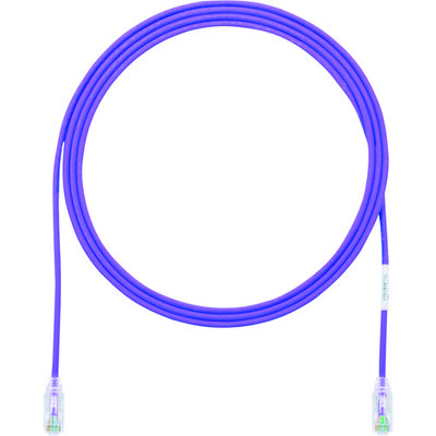 パンドウイットコーポレーション パンドウイット カテゴリ6細径パッチコード 0.5m 紫 UTP28SP0.5MVL 1本 148-7349（直送品）