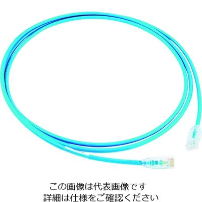 パンドウイットコーポレーション PANDUIT カテゴリ6A細径パッチコード 0.5m 青 UTP28X0.5MBU 1本 148-7337（直送品）