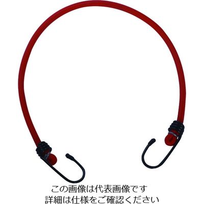 トラスコ中山 TRUSCO バンジーコード8mmx300mm 赤 TBC-830-R 1本 161-2085（直送品）