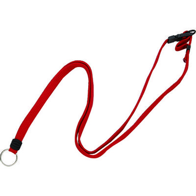 トラスコ中山 TRUSCO リールクリップ名札用ストラップ 赤 TNH-L-R 1本 161-2547（直送品）