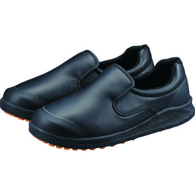 シモン 耐滑・防菌・防カビ 厨房向けスニーカー SC117黒 24.5cm SC117BK-24.5 1足 161-0777（直送品）