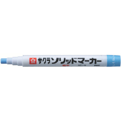 サクラクレパス サクラ ソリッドマーカー 細字 空色 SC-S425-SB 1本 851-3424（直送品）