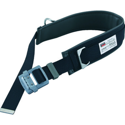 TRUSCO ワークポジショニング用器具(柱上安全帯用胴・補助ベルト) 幅45mmX長さ1200mm ブラック TFC-110A-BK 1本（直送品）