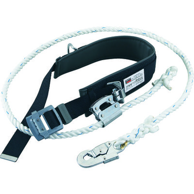 トラスコ中山 TRUSCO ワークポジショニング用器具(柱上安全帯セット ブラック) TFC-11A-BK 1本 161-5678（直送品）