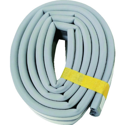 槌屋 戸当りすき間テープ P型 グレー TSP-001 1巻(2本) 137-3546（直送品）