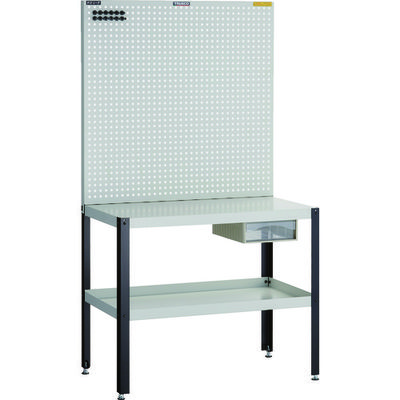 トラスコ中山 TRUSCO ライトパンチングパネル パネリーナ W900 テーブル 引出付 TUR-33D 1台 161-0440（直送品）