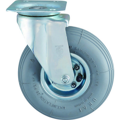 トラスコ中山 TRUSCO カルティオビッグ用 空気タイヤ 自在キャスターφ180 ゴム車 BG-180ARJ 1個 148-6954（直送品）