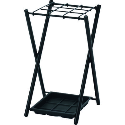 ナカバヤシ カサタテ コンパクトタイプ 9ホンヨウ/ブラック ASD-S9-BK 1台 149-4858（直送品）