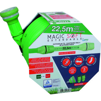 Euroequipe idroeasy マジックソフトホース 13.5X18mm 22.5m MS13225GN-FN 1巻（直送品）