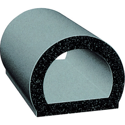 IWATA クッション ラバーシール TRS5型 幅23.9mm×1m 内寸12.7mm 強力粘着テープ付 TRS5-3-L1 1本（直送品）