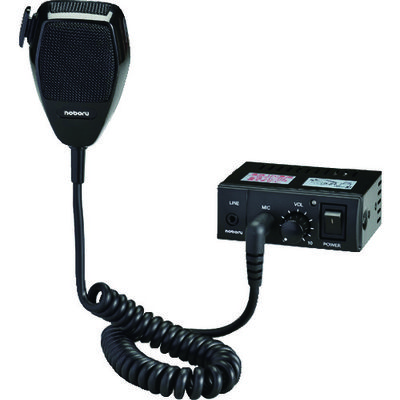 ノボル電機 ノボル 10W12V小型車載用アンプ YA-412B 1台 149-0937（直送品）