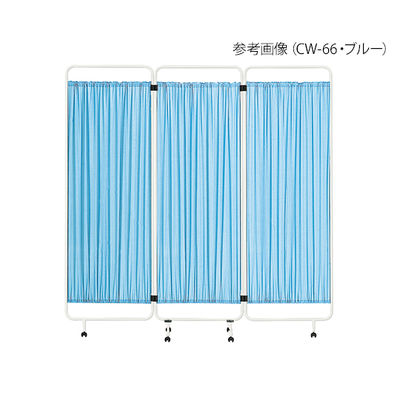 東洋事務器工業 衝立 1810×380×1838mm ブルー CW-66 1個 0-2115-11（直送品）