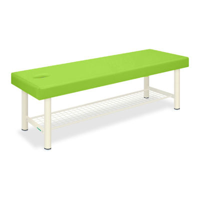 高田ベッド製作所 有孔外脚DXベッドー8 幅65×長さ180×高さ60cm 抹茶 TB-1034U 1個 61-3485-93（直送品）