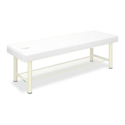 高田ベッド製作所 有孔外脚DXベッドー8 幅70×長さ180×高さ60cm 白 TB-1034U 1個 61-3486-92（直送品）