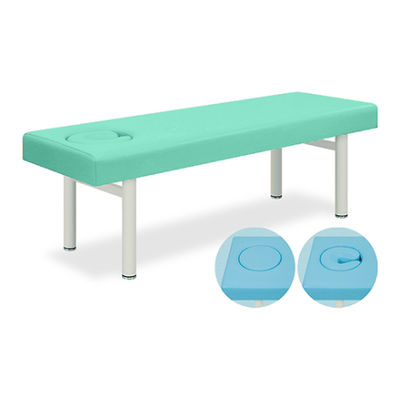 高田ベッド製作所 オメガ式DXベッド 幅65×長さ180×高さ60cm ライトグリーン TB-934 1個 61-3488-06（直送品）