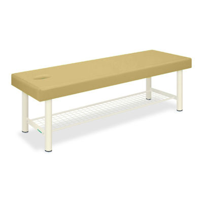 高田ベッド製作所 有孔外脚DXベッドー8 幅65×長さ180×高さ60cm アイボリー TB-1034U 1個 61-3485-84（直送品）