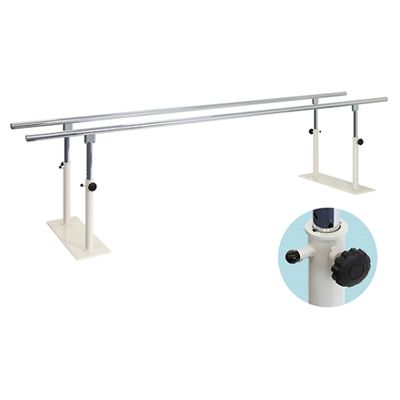 高田ベッド製作所 T型リハビリ平行棒 幅50(全幅90)×長さ300×高さ60/90cm TB-1204 1個 61-3500-26（直送品）