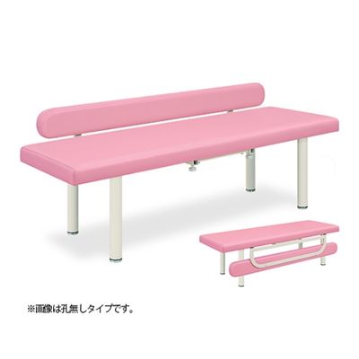 高田ベッド製作所 有孔レザーガード型DXベッド 幅65×長さ180×高さ55cm 抹茶 TB-931U 1個 61-4354-50（直送品）