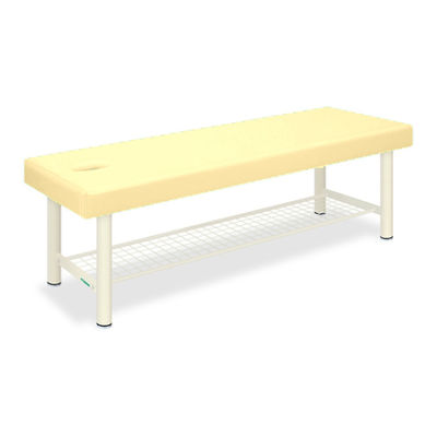 高田ベッド製作所 有孔外脚DXベッドー8 幅65×長さ180×高さ50cm クリーム TB-1034U 1個 61-3485-59（直送品）