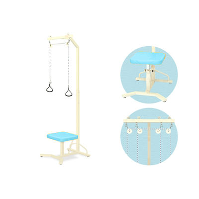 高田ベッド製作所 M型上肢運動台 幅66×奥行68×高さ228cm スカイブルー TB-888 1個 61-3501-51（直送品）