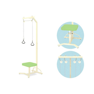 高田ベッド製作所 M型上肢運動台 幅66×奥行68×高さ228cm ライムグリーン TB-888 1個 61-3501-55（直送品）