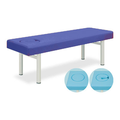 高田ベッド製作所 オメガ式DXベッド 幅65×長さ180×高さ50cm ライトブルー TB-934 1個 61-3487-70（直送品）