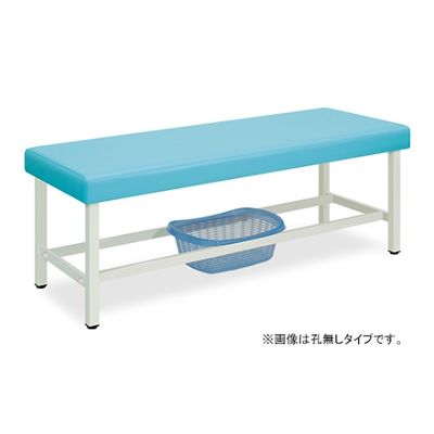 高田ベッド製作所 有孔こどもテーブル 幅65×長さ150×高さ55cm スカイブルー TB-219U 1個 61-4536-34（直送品）