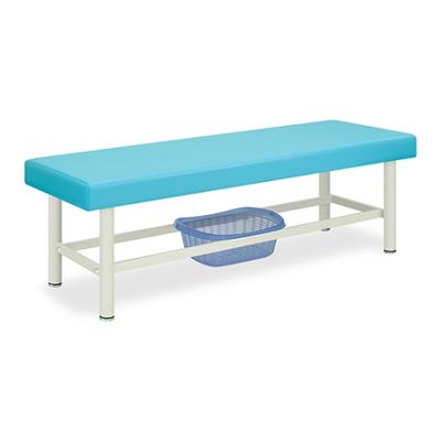 高田ベッド製作所 外脚DXベッドー2 幅65×長さ180×高さ55cm メディブルー TB-122 1個 61-4307-35（直送品）