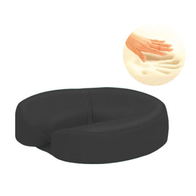 高田ベッド製作所 低反発フェイス 幅29×奥行29×高さ8cm 黒 TB-77C-160 1個 61-3726-63（直送品）