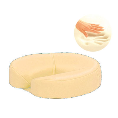 高田ベッド製作所 低反発フェイス 幅29×奥行29×高さ8cm アイボリー TB-77C-160 1個 61-3726-62（直送品）